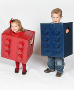 Lego Kids Homemade Costumes