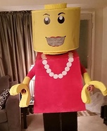Lego Lady Homemade Costume