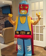 Lego Luchador Costume