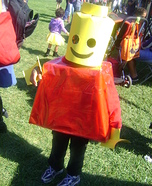 DIY Lego Man Child's Costume