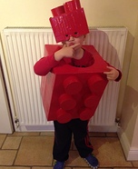 Lego Brick Homemade Costume