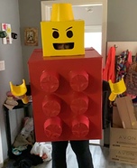 Lego Man Homemade Costume