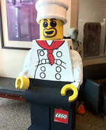 Lego Man Chef Homemade Costume