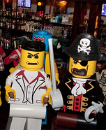 Homemade LEGO costume - Lego Man Halloween Costumes