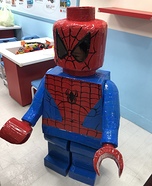 Lego Minifigure Spiderman Homemade Costume