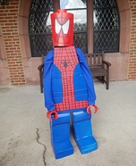 Lego Spiderman Homemade Costume