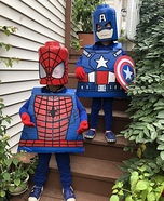 Lego Superheroes Homemade Costume