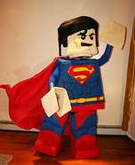 LEGO Superman Homemade Costume