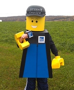 Lego Meteorologist Homemade Costume