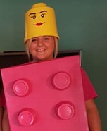 Lego Woman Homemade Costume