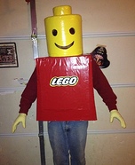 Legoman Homemade Costume