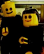 Homemade LEGO costume - Homemade Lego Mates Costumes