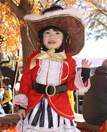 Lil Buccaneer Pirate Homemade Costume