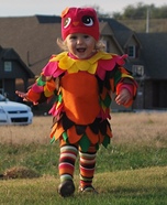 Homemade Owl Baby Costume