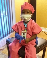 Lil Surgeon Homemade Costume