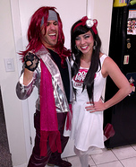 DIY couples costume - Lil Sweet & Diet Dr. Pepper Costume