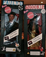 Snooki and Paulie D Barbies Homemade Costumes