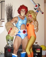 Lion-o and Cheetara Thundercats Couple Costume