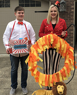Lion Tamer and Concession Stand Worker Homemade Costume