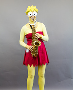 Lisa Simpson Homemade Costume