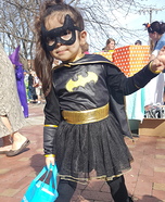 Little Batgirl Homemade Costume