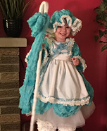 Little Bo Peep Homemade Costume