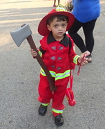 Little Boy Fireman Costume