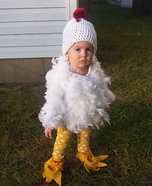 Little Free Range Chicken Homemade Costume