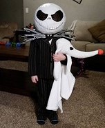 Little Jack Skellington Homemade Costume