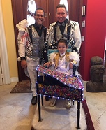 Little Liberace and the Siegfried Brothers Homemade Costume