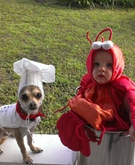 Little Lobster and Chef Costume