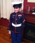 Little Marine Homemade Costume