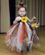 Little Not-So-Scary Scarecrow Homemade Costume