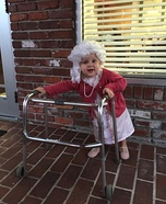 Little 'Ol Granny Homemade Costume