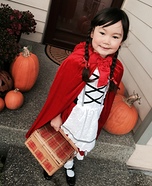 Little Red Riding Hood Girl's Costume