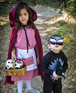 Little Red Riding Hood & The Big Bad Wolf Homemade Costume
