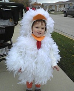 Little Rooster Homemade Costume