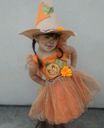 Little Scarecrow Costume for Girl