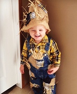 DIY Little Scarecrow Costume