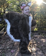 Little Squirrel Girl Homemade Costume