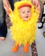 Little Yellow Duck Homemade Costume