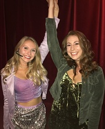 Lizzie and Isabella Homemade Costume