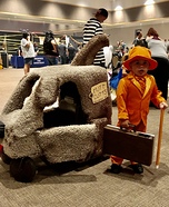 Lloyd Christmas on Dumb and Dumber Homemade Costume