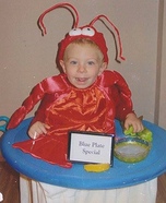 Lobster Blue Plate Special Homemade Costume