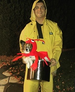 Lobster Catch Homemade Costume