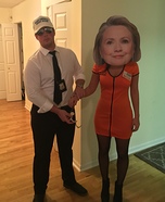 Lock Her Up Homemade Costume