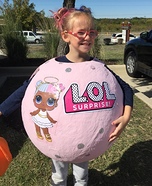 LOL Doll Ball Homemade Costume