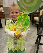 Lollipop Kid Homemade Costume
