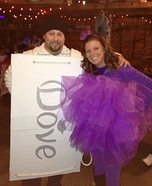 Loofah and Dove Soap Couple Costume