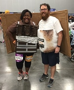 Love You S'more! Homemade Costume